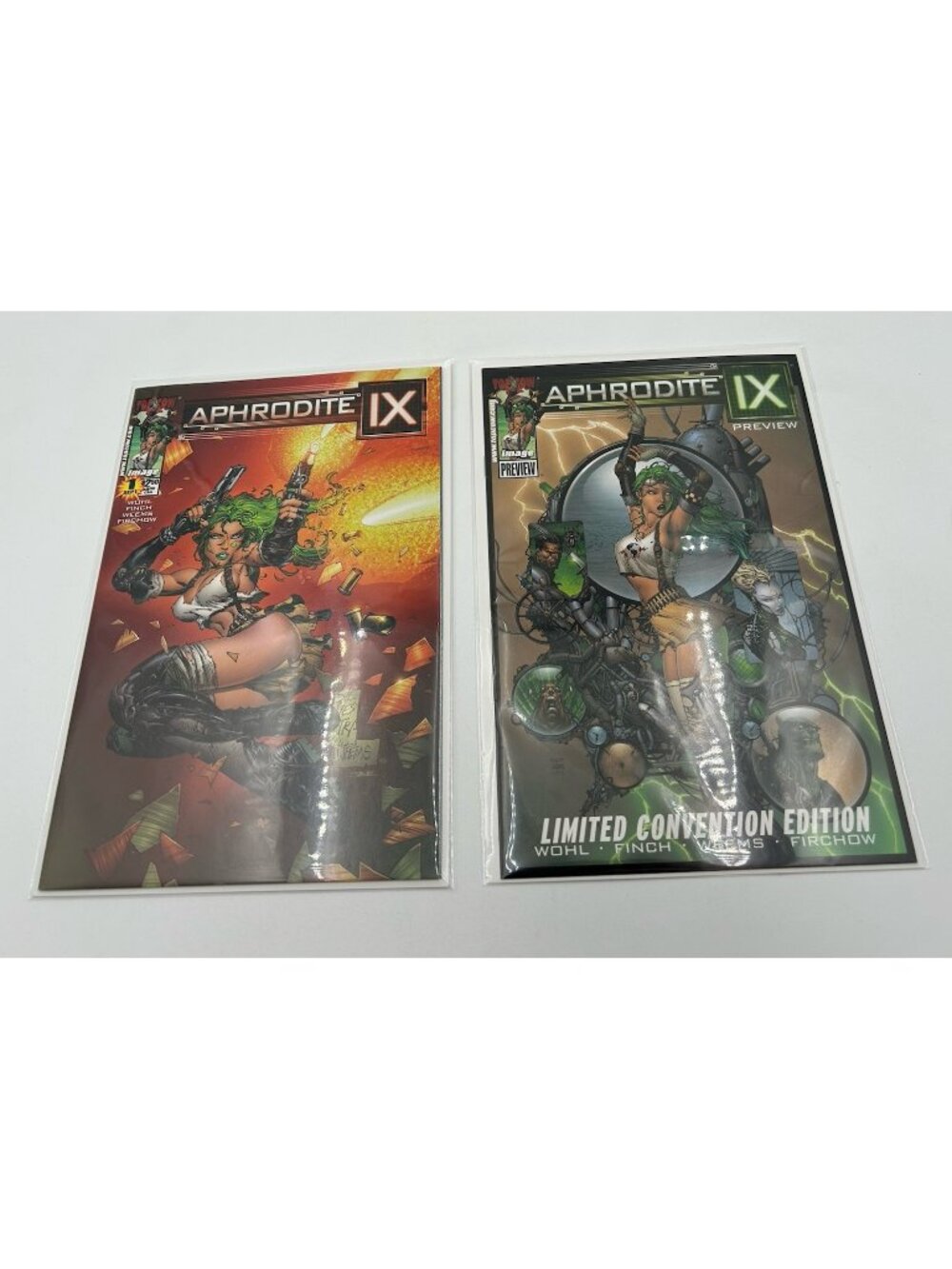 Aphrodite IX 0 1 Variant SET Marc SILVESTRI Joe BENITEZ Covers Finch Top Cow